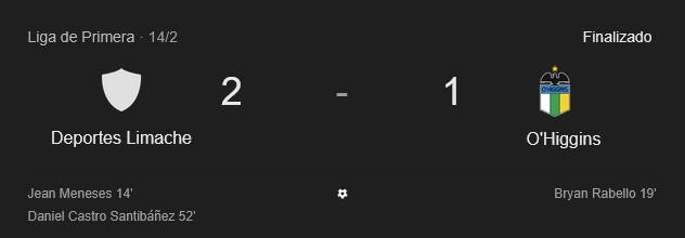 Deportes Limache vs O’Higgins: fecha, hora y claves del duelo en la Copa de la Liga